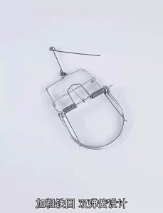 [Original 24 hours delivery] 10Pcs Reusable Metal Spring Mouse Trap Indoor Outdoor Large Rats Trap Trapt Mouse Catcher Rat