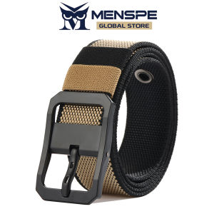 MENSPE เข็มขัดผู้ชายเข็มขัดไนล่อนกลางแจ้งเข็มขัดสองด้านสายรัดเอวไนลอนผ้าแคนวาสสำหรับกีฬาเยาวชนเข็มขัดกางเกงเรียบง่ายเข็มขัดไนลอนความแข็งแรงสูงปรับเข็มขัดกีฬาได้