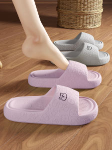 Outwear Slippers for Women Outwear Summer Indoor Home Thick Sole Bath Non-Slip Slippers for Men and Women Fancy