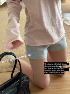 High Waist Casual Sport Shorts Straight Leg Fit