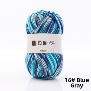 QINGPIN | Soft Gradient Multi-Color Scarf Yarn 4-Ply Dyeing