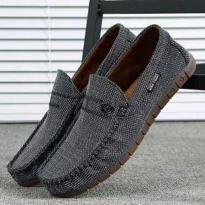 Light Mens Slip-On Shoes Soft Bottom Breathable Casual Shoes Beijing Old Mans Cloth Shoes Trendy Shoes Comfortable Shoes