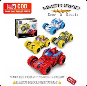 MM - Mainan mobil full back cars monster truck turnable head vehicles 360 turn / mainan anak fullback bisa muter