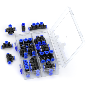 PU/PE/PZA/PK Pneumatic Fitting Kit 4mm 6mm 8mm 10mm 12mm Outer Diameter of the Hose Pipe Tube Air Connectors