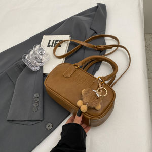 Fashionable Folded Shoulder Bag Womens New Style 2025 Autumn Winter Retro High-End Baseball Bag Versatile Handbag