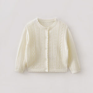Marc&Janie | Breathable Linen Cute Elegant Girls Light Jacket