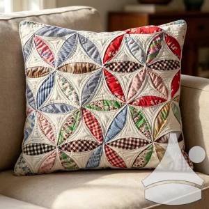 YOMDID 3pcs Retro Simple Pattern Quilting Templates DIY Transparent PET Sewing Templates for Fabric Crafts and Home Decoration