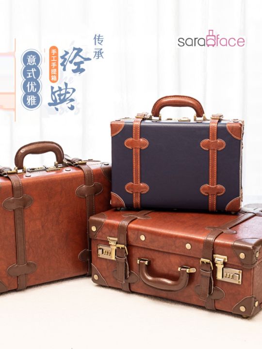 Handmade suitcase on sale