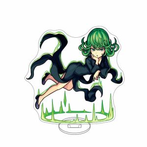Bandai | Bộ Tượng Nhân Vật Anime ONE PUNCH MAN 16CM - Saitama Genos Tatsumaki Fubuki Bang Metal Knight King Kèm Giá Đỡ Acrylic Dùng Làm Đồ Trang Trí Cosplay Hoặc Quà Tặng