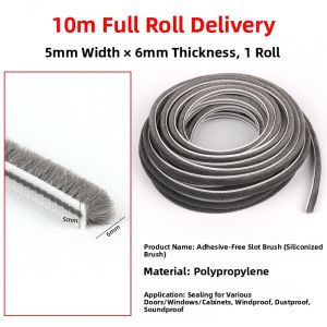 Mileqi | Windproof Sealing Strip for Doors and Windows Self-Adhesive Felt Strip