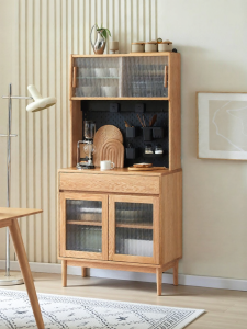 YUANSHI YUANSU | Compact Multi-function Solid Wood Sideboard
