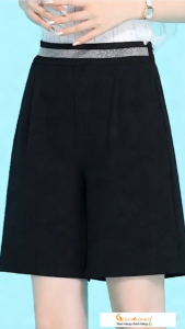 Quần short nữ lưng cao lưng thun túi sâu GLQ152 Cuocsongvang