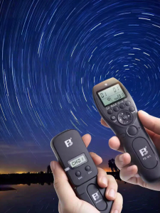 FB | Professional Anti-Shake Wireless Remote Shutter for DSLR and Mirrorless Cameras Time-Lapse Photography