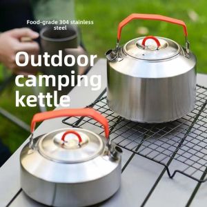 Keluojing | Portable Food-Grade Stainless Steel Kettle 1L
