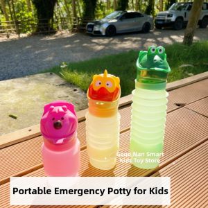 Portable Child Urinal Cartoon Design