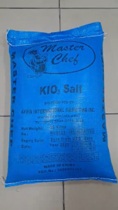 Master Chef KIO Salt Iodized Salt Free Flowing 25kgs
