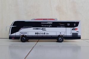 Mainan miniatur bus basuri telolet tunggal jaya kids panda jb5