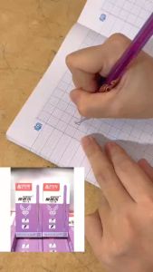 [HCM] 01 CÂY VIẾT XÓA ĐƯỢC G3176 LOẠI MÀU XANH TÍM ĐẦU BI 0.38mm HỒNG NHUNG STORE