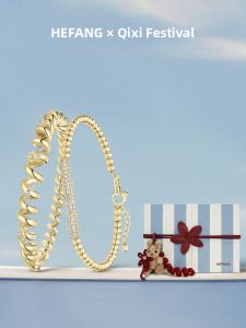 HEFANG Jewelry | Elegant Luxury Versatile Spaghetti Design Bracelet