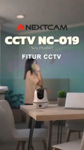 NEXTCAM NC-019 Wireless CCTV 5MP Putar 360 Derajat | Suara Dua Arah | Berwarna dalam Gelap