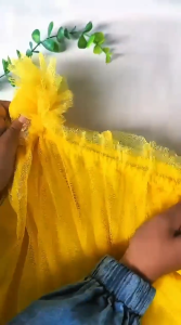 Akmal Fashion Dres Kemben Tutu Kode 4 Dress Pesta Anak Premium kekinian Furing Kombinasi Tile