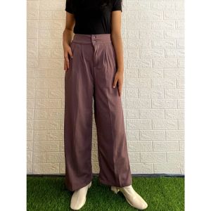 New Arrival Jennie Knit Premium Celana Wanita Kekinian Gaya Casual