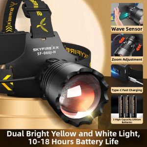 SKY FIRE | Strong Light Fishing Headlamp