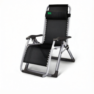 Folding Recliner Office Nap Bed Beach Leisure Balcony Use Single With Backrest