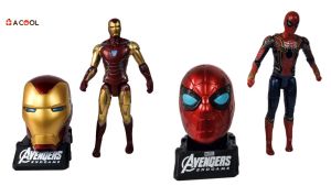 Mô hình nhân vật Ironman cao cấp Mô hình người nhện Spiderman