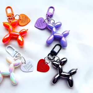 SHOPHOME - Gantungan Kunci Motor Mobil Tas Karakter Boneka Anjing Balon Liontin Love Lucu KEY22