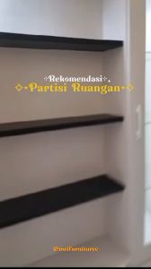 Partisi Ruangan Dua Muka / Sisi Modern - Penyekat Ruangan 200x200