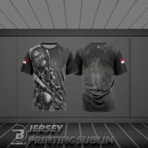 Jersey printing army series /kaos atasan pria/kaos santai dry fit