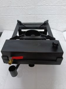 Kalan De Langis Bluish Flame Heavy Duty STAINLESS BURNER & Air Pipe Used Oil Stove Kalan De Mantika