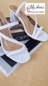 LILY SHOES - Regina Sandal Sepatu Big / Chunky Heels Wanita Casual Kerja Pesta