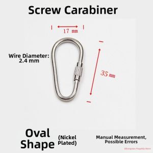 Multifunctional Locking Safety Carabiner