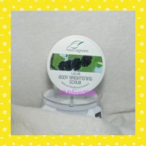 Naavagreen Lulur Body Scrub Brightening 100 gram by dr Fredi Setyawan Original Skincare Lulur Pencerah