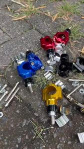 Raiser Stang Motor Peninggi Setang Plus Ring Fastbar CNC Protaper Model KTM 1 Baut Trail CRF Riser KLX BF Dtracker