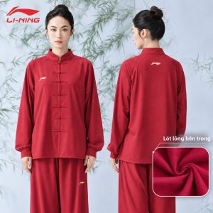 Li-Ning | Đồng phục Thái Cực Quyền Ba Duan Jin mùa hè tay ngắn mặc hàng ngày