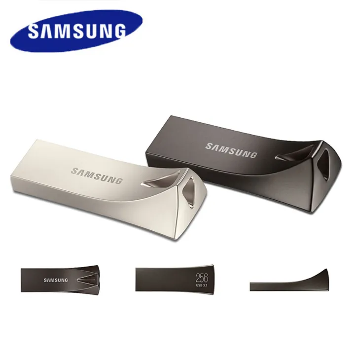 Samsung | SAMSUNG USB 3.1 Flash Drive 64GB 128GB 256GB 512GB Metal Mini Pen Drive Pendrive Memory Stick Storage Device U Disk DA Type-C
