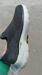 Giày chạy bộ Ske.chers Gowalk 6 Cho Nam màu đen trắng