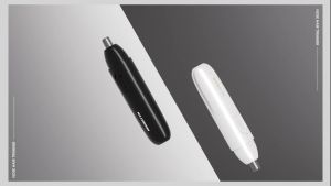 MAXGROOM Nose Hair Trimmer for Men Rechargeable 360° Rotating Dual-Blade Electric Shaver Eyebrows Nose Hair Trimmer Painless Safe Trimmer For Nose AndEar M-2220