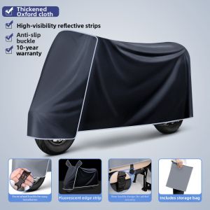 Sun and Rain Protection Electric Bike Cover
