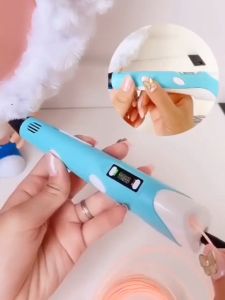 child 3D DIY For Digital Print Graffiti Pen Educational Toys With USB Cable Intelligent Pens Set