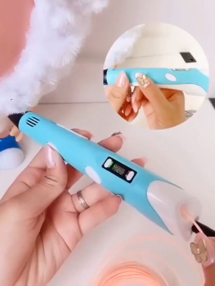 child 3D DIY For Digital Print Graffiti Pen Educational Toys With USB Cable Intelligent Pens Set