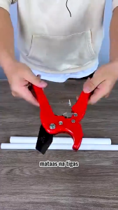 PVC Pipe Cutter 8inch Water pipe plier Tube Cutter for PVC PPR/Water hose with Automatic Opening Mode