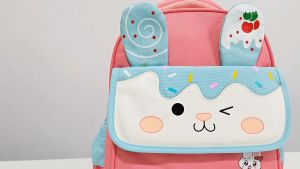 Tas Ransel Sekolah TK PAUD Anak Laki Laki Perempuan Karakter 3D KCB37