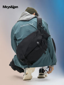 Mens Sporty Crossbody Backpack Large Capacity Single Shoulder Bag for Commuting And Class Street Style Oxford Cloth Bag