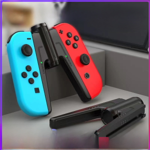 Elite Controller Charging Handle for Nintendo Switch OLED Left And Right Joycon Charger Gaming Accessory by Liangzhi