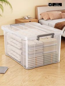 evesigar | Transparent Durable Large Capacity Storage Box