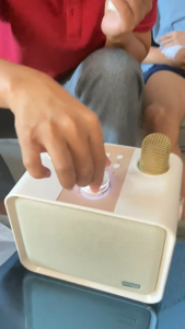 Murah Banget BONUS 2 MIC WIRELESS Speaker Bluetooth Full Bass Karaoke Vocal Cut ADVANCE V-13 | Speaker Portable Wireless TWS